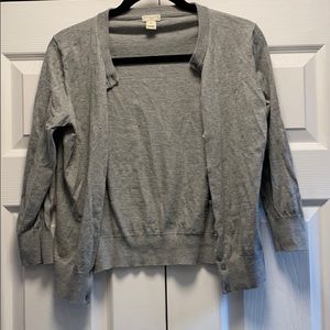 Cardigan gray! J.CREW